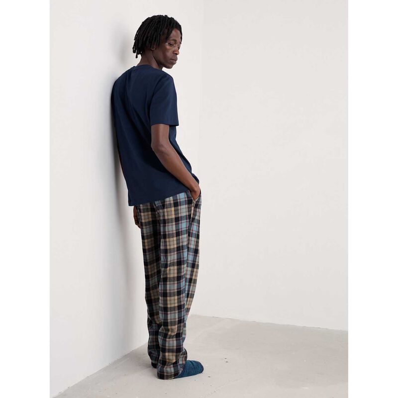 Seasalt Cornwall Connerton Pyjama Trousers Alpine Light Wade image number 1